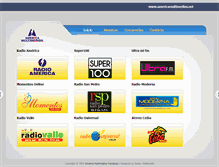 Tablet Screenshot of americamultimedios.net